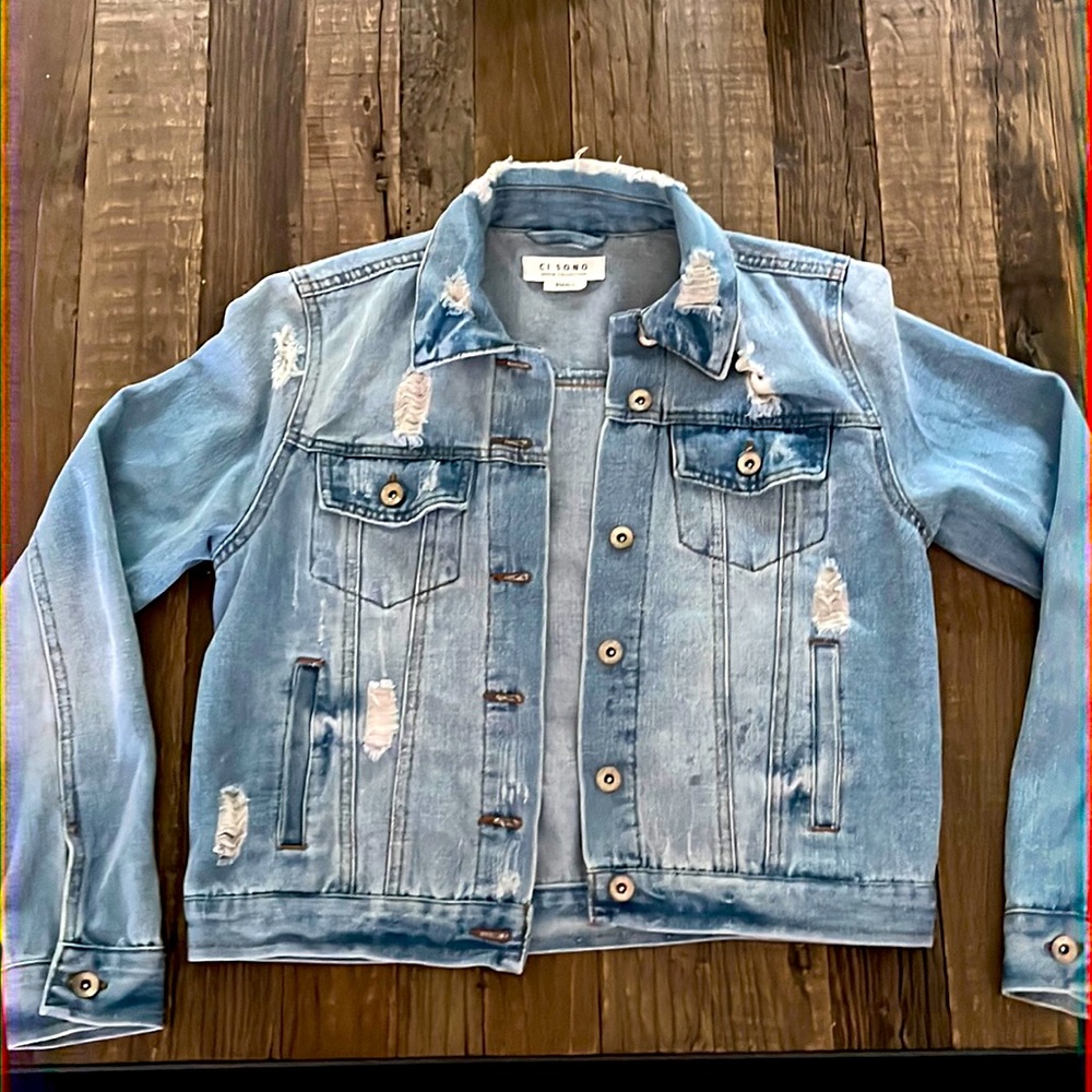 CI SONO Denim Collection Jean Jacket